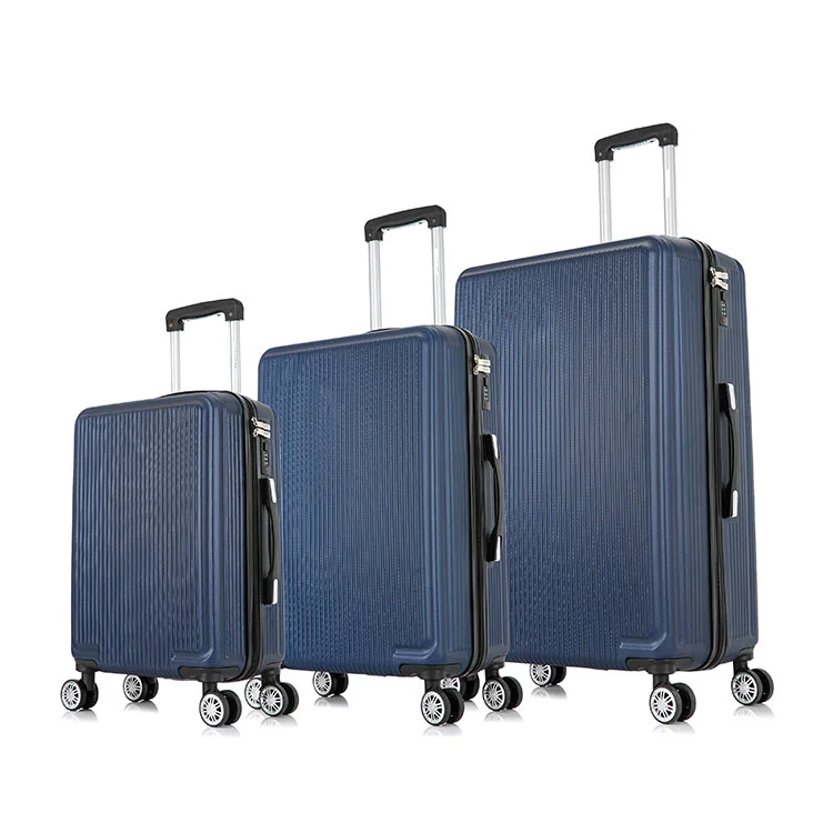 ABS Striped Business Travel Luggage