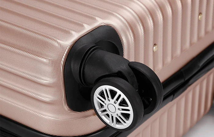 Abs Vertical Striped Luggage