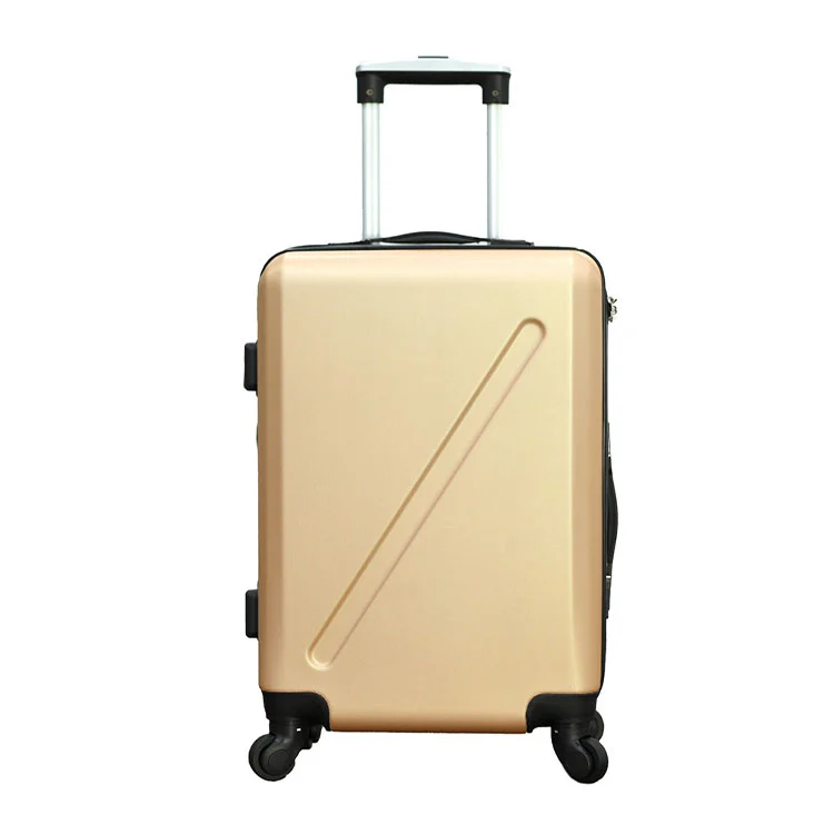 Single Diagonal Stripe ABS Luggage